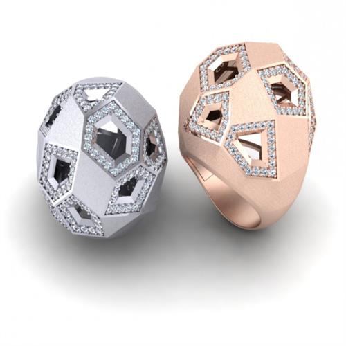 انگشتر جواهر کد j-mg-293-f1 ریتون​